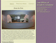 Tablet Screenshot of giralamolaw.com